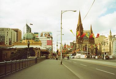 メルボルンの風景。